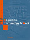 Cognition Technology & Work雜志封面